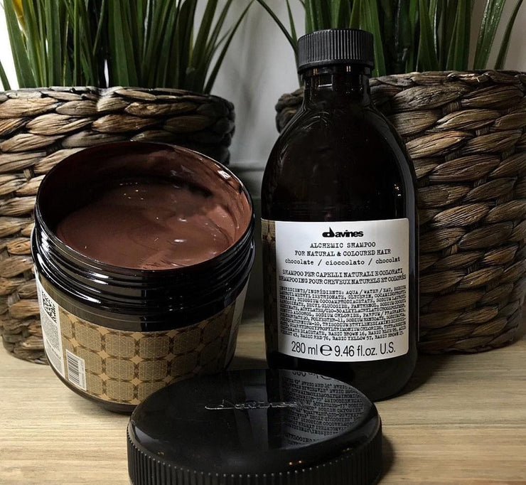 Davines Alchemic Original Chocolate Conditioner and Shampoo