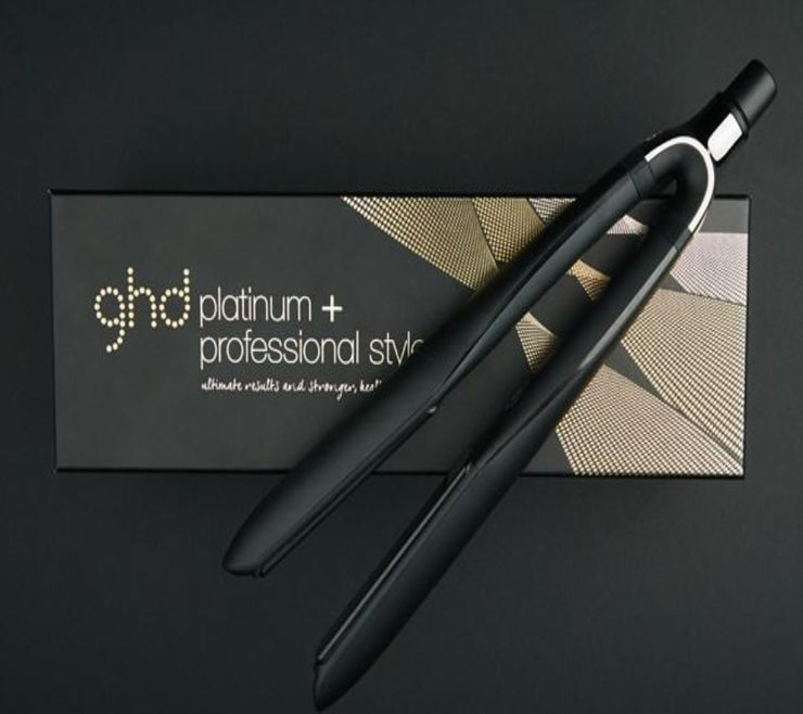 GHD Platinum + Black Styler hair straightener